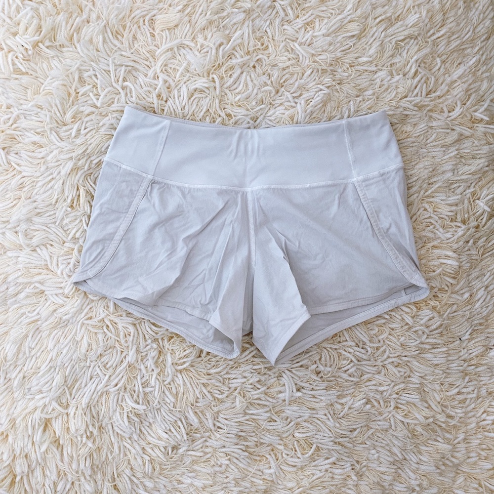 ❌sold❌ white lululemon shorts
